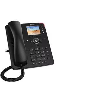 IP Phone Snom D713 Black Wired Handset TFT Display Gigabit Ethernet