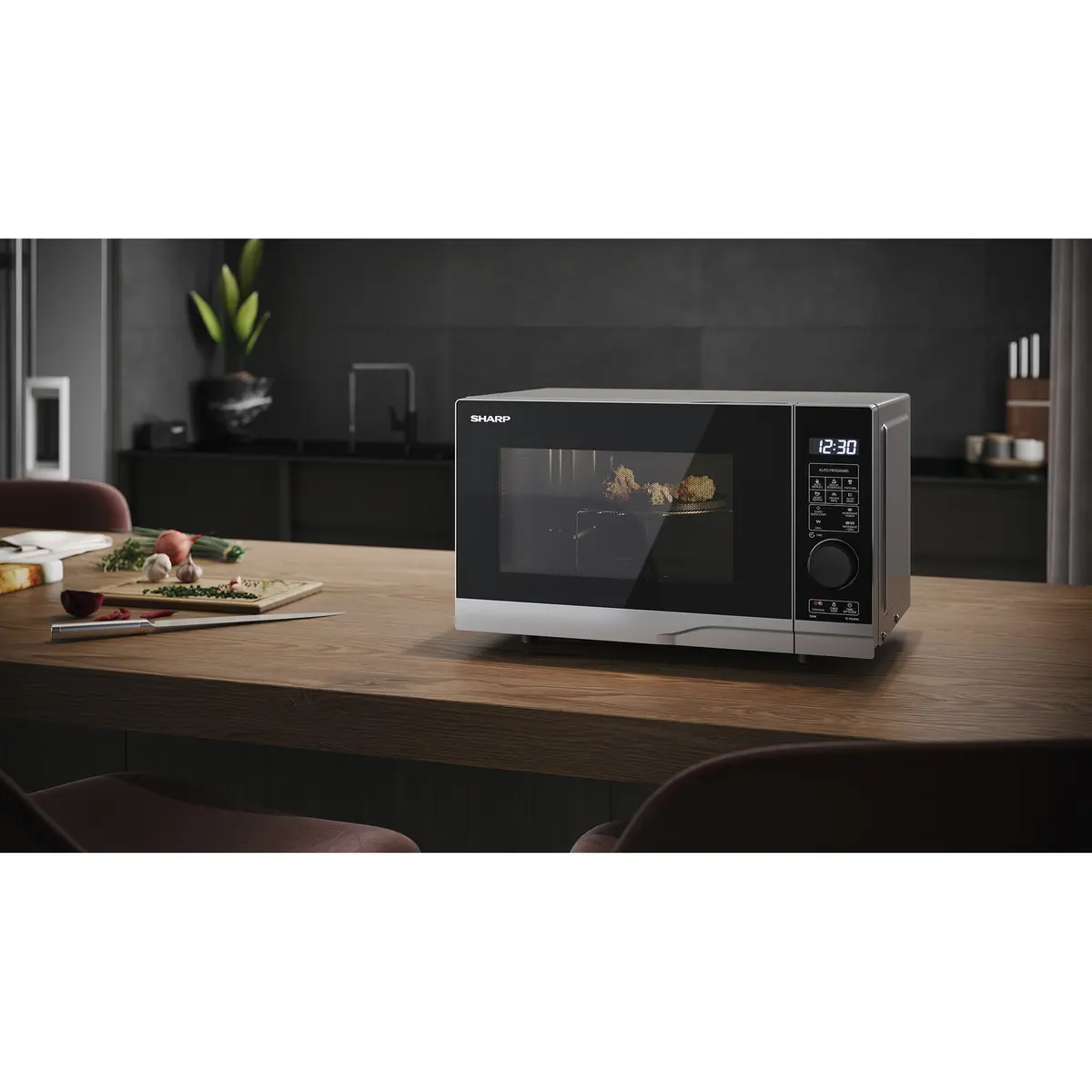 Combination microwave Sharp YC-PG204AE-S Photo 7