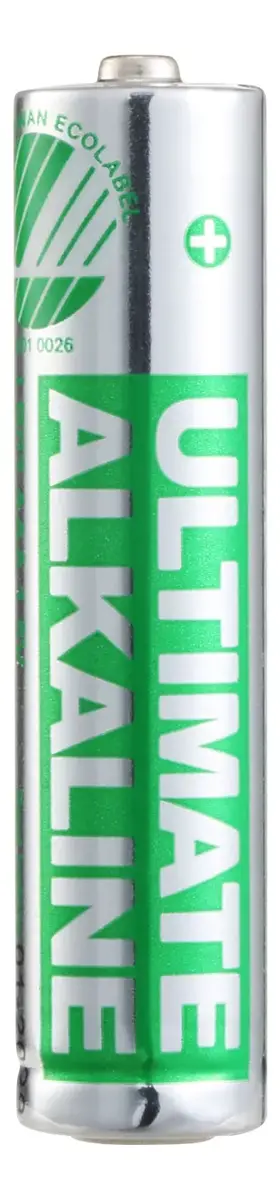 Vienreizējās lietošanas akumulators Deltaco Ultimate Alkaline AAA Photo 5