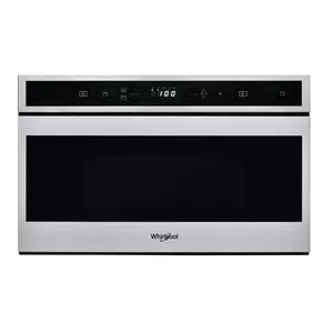 Whirlpool W6 MN840 Iebūvēts Mikroviļņu krāsns ar grilu 22 L 750 W Melns, Nerūsējošs tērauds