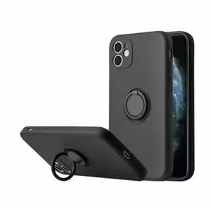 Силиконовое защитное кольцо iLike для Xiaomi Redmi 9C / 10A — черное, амортизация камеры и углов