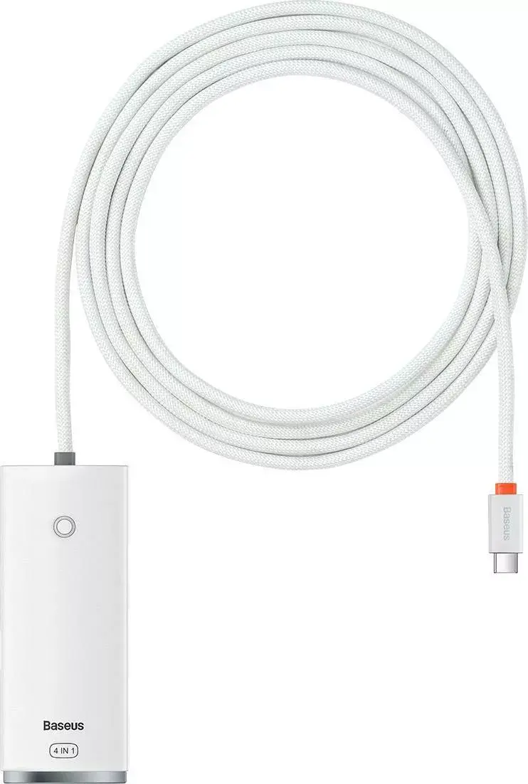 Baseus Lite Series USB-C хаб 4 в 1, 2 м Photo 1