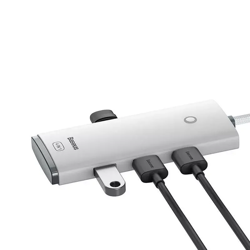 Baseus Lite Series USB-C хаб 4 в 1, 2 м Photo 6