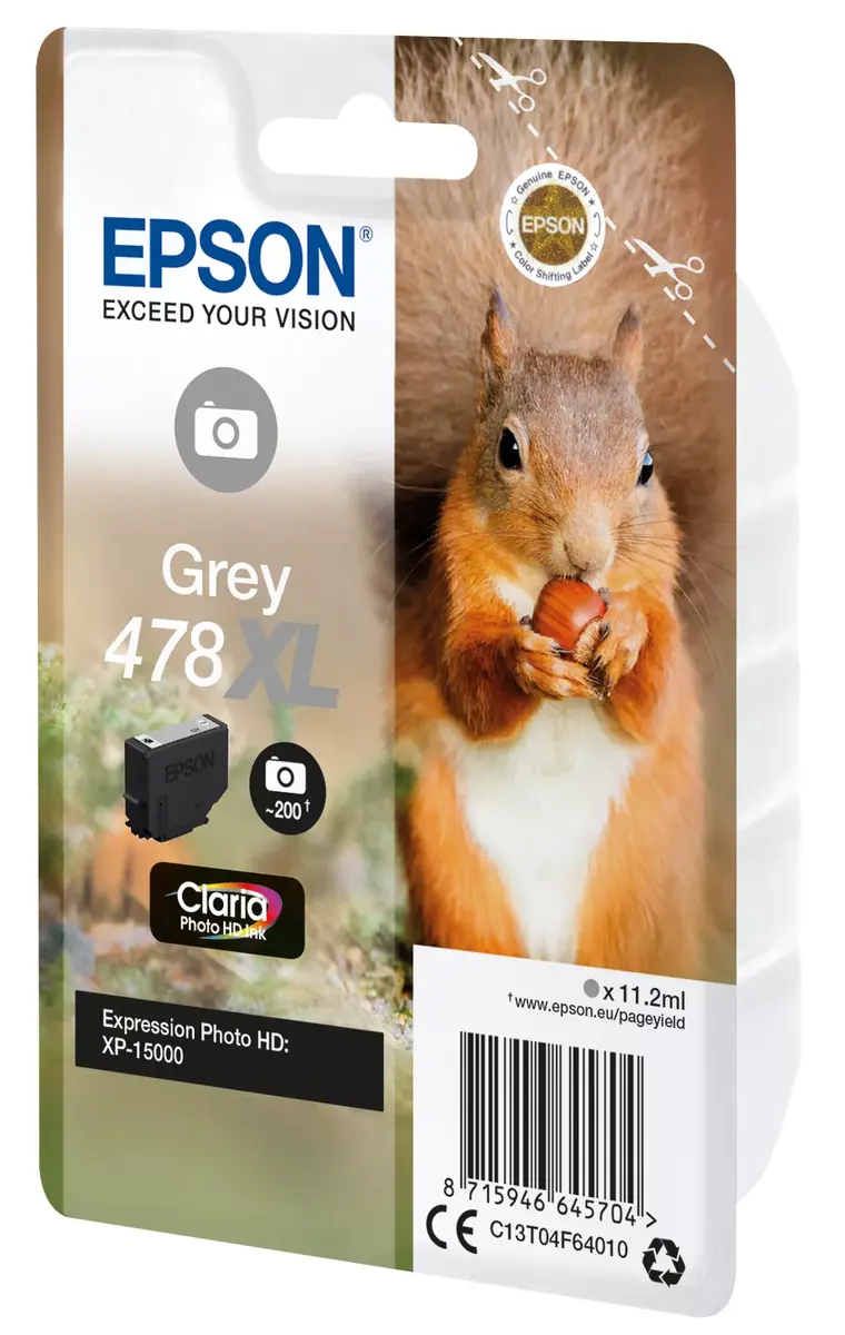 Kārtridžs Epson 478XL Pelēks Photo 3