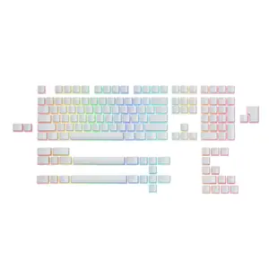 Keyboard cap Glorious PC Gaming Race Aura V2 PBT White