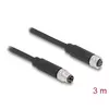 DeLOCK M8 3 pin Cable A-coded male to female Photo 2
