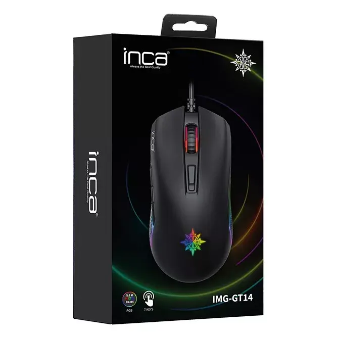 INCA IMG-GT14 правая USB мышь 3600 DPI Photo 4