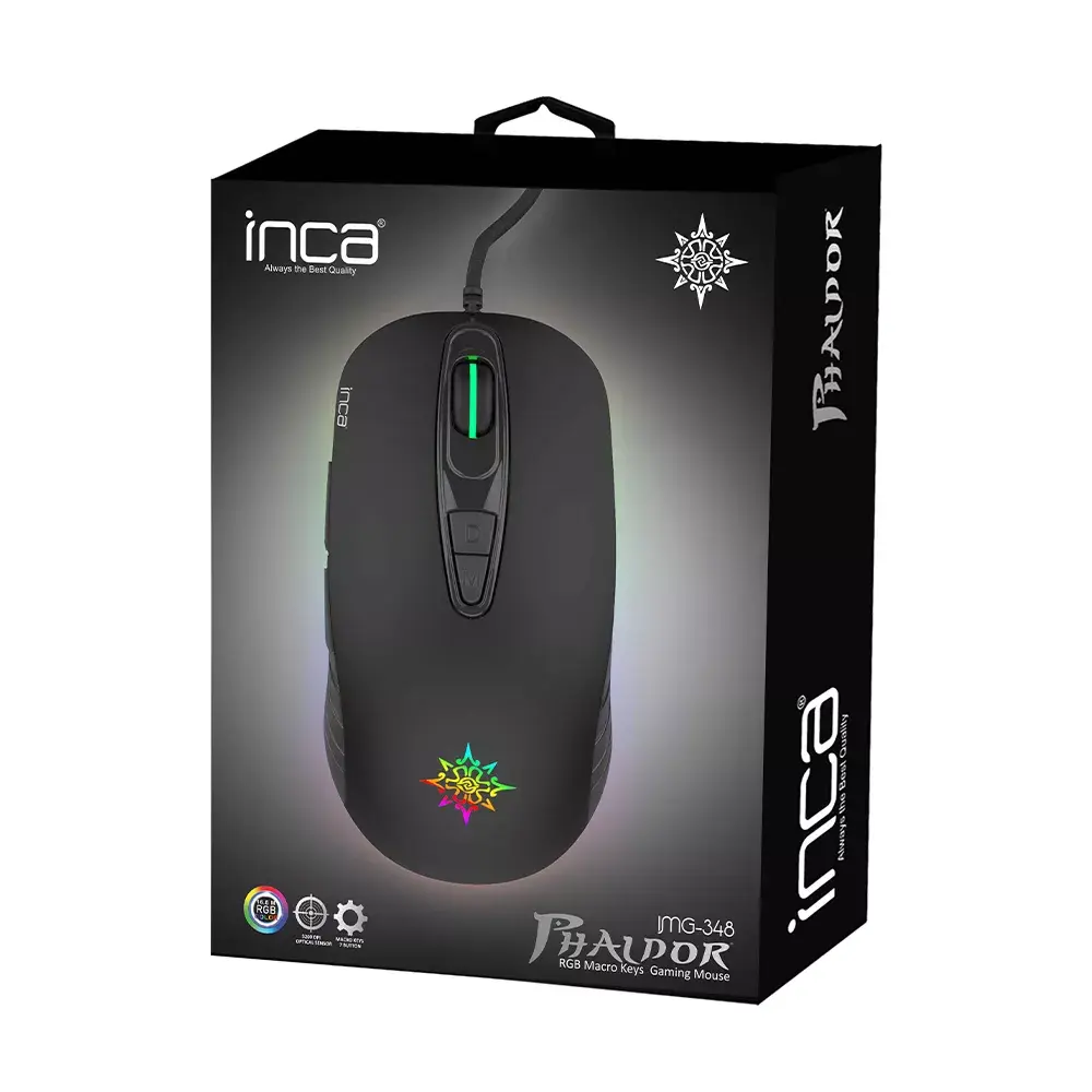 INCA IMG-348 right-hand optical mouse Photo 6