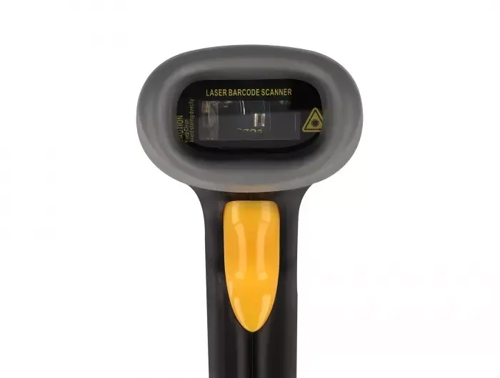 DeLOCK USB Barcode Scanner 1D Laser Black Photo 3