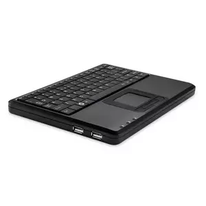Клавиатура Perixx USB QWERTY Нидерландская Английская Французская Черная 80 Клавиш