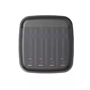 Battery charger XTAR BC4 for AA/AAA NiMH and Li-ion, 4-slot, DC/USB input, black