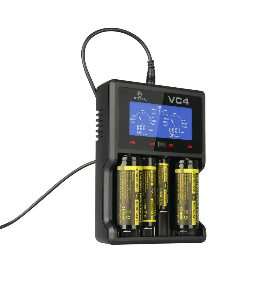 XTAR VC4SL 4 vietu lādētājs Photo 3