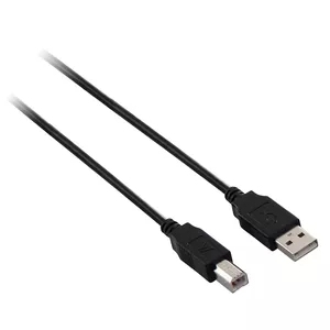 V7 USB 2.0 kabelis USB A uz B vīriešu/vīriešu melns 5m