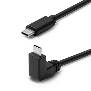 MicroConnect USB kabelis USB-C uz USB-C 1 m USB 3.2 Gen 2 Melns