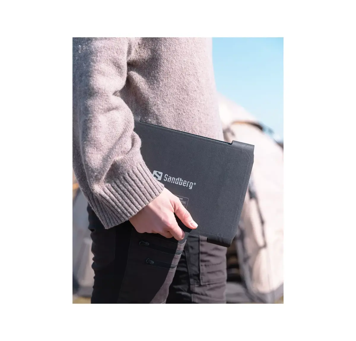 Āra lādētājs Sandberg Solar Charger 40W QC3.0+PD+DC Photo 7