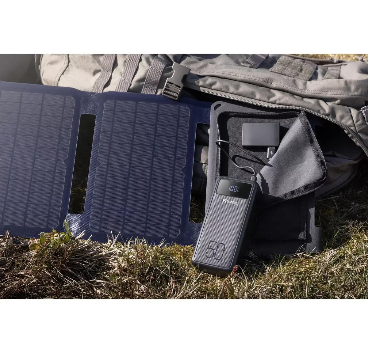 Āra lādētājs Sandberg Solar Charger 40W QC3.0+PD+DC Photo 8