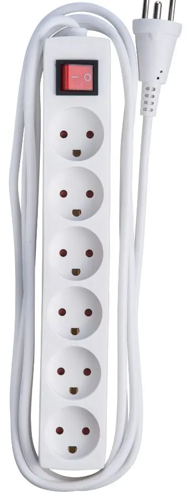 MicroConnect MC-GRU0630DK strāvas pagarinātājs ar 3