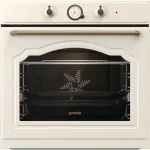 Gorenje BOS67372CLI Built-in Electric Oven, 77 L, Beige, Hydrolytic Cleaning