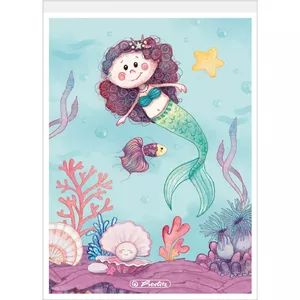 Herlitz Mermaid writing notebook A6 50 sheets Multicolour