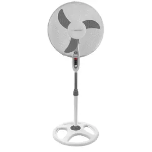 Floor fan ESPERANZA EHF002WE — 3-blade metal housing, 40 cm diameter, 3 speeds, tilt and height adjustable