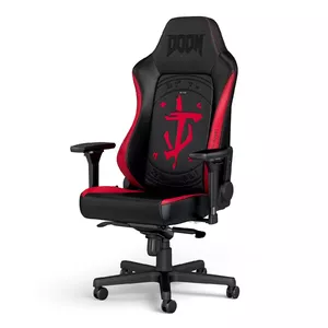 Игровое кресло noblechairs NBL-HRO-PU-DET Пухлое сиденье Черное Красное