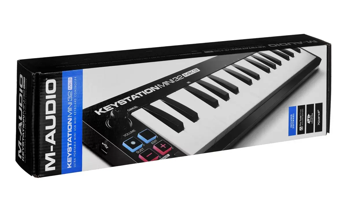 M-Audio Keystation Mini 32 III USB MIDI клавиатура Photo 7