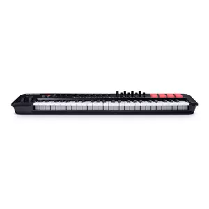 MIDI keyboard M-AUDIO Oxygen 49 MKV — 49 keys, 9 knobs, 16 pads, USB, 3-digit display, pedal input (Black)