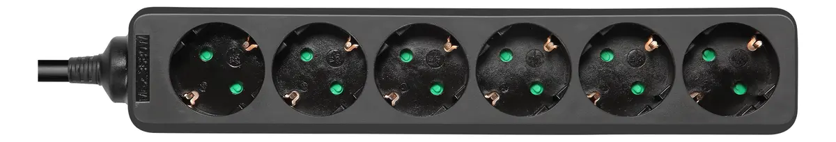 DELTACO GT-0623 Strāvas pagarinātājs 10 m