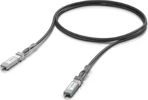Fibre optic/DAC cable UBIQUITI UACC-DAC-SFP28-1M 1 m, SFP28 Male–Male, 25 Gbit/s, InfiniBand compatible