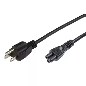 Microconnect PE110805 elektrības kabelis Melns 0,5 m B-veida elektrības spraudnis C5 uzmava