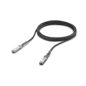 Ubiquiti UACC-DAC-SFP28-5M optisko šķiedru kabelis Melns