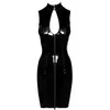 Платье Black Level Lacing S — виниловое короткое платье Photo 4