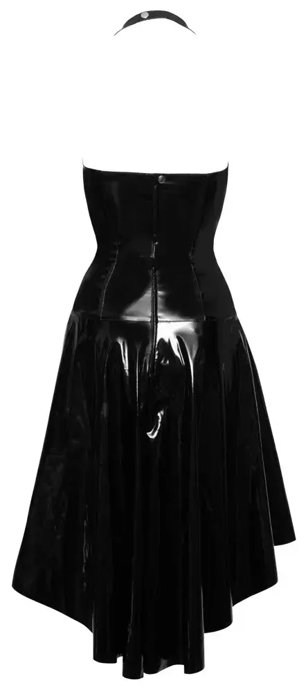 Платье black level Vinyl Dress 28509661022 — халтер S Photo 6