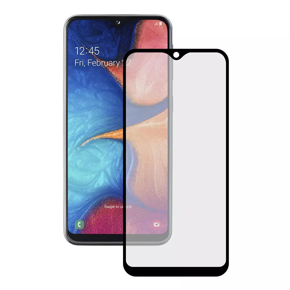 Aizsargstikls ar rāmi Samsung Galaxy A20e