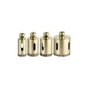 Core drill set Metabo 628319000 — 4-piece wet core bits Ø50 mm and Ø40 mm