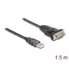 DeLOCK Adapteris USB 2.0 Type-A uz Serial RS-232 D-Sub 9 pin male Photo 2