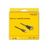 DeLOCK Adapteris USB 2.0 Type-A uz Serial RS-232 D-Sub 9 pin male Photo 4