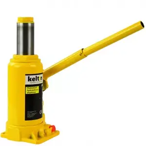 Hydraulic Bottle Jack 12T GEKO K00124 — 12 Ton Capacity, Compact Lifting Tool