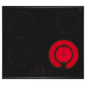 Bosch Serie 6 PKF675FP2E hob Black Built-in 60 cm Ceramic 4 zone(s)