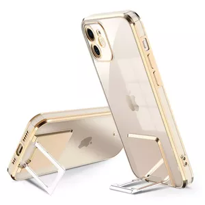 Silicone KickStand Case for Samsung Galaxy A52 / A52 5G by fusion accessories — gold