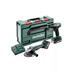 Screw gun Metabo SET 2.4.3 18 V 1600 RPM Black Green Red