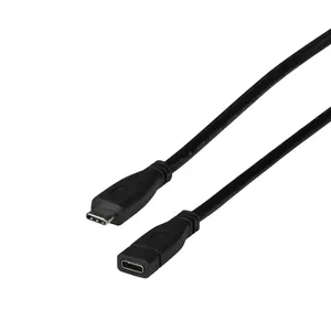 USB кабель EFB Elektronik EBUSBC-USBC10GE.0,2 USB 3.2 Gen 2 0.2 м USB C Черный