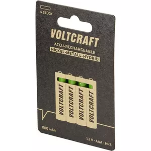 Перезаряжаемая батарея Voltcraft HR03 SE NiMH 1100 мА·ч 1,2 В AAA