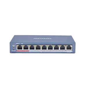 Hikvision DS-3E0109P-E(C) network switch Unmanaged L2 Fast Ethernet (10/100) Power over Ethernet (PoE) Grey