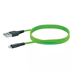 Кабель для мобильного телефона Schwaiger LPRO420 501 Зеленый 1.2 м USB A Lightning