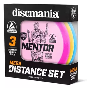 Discmg Discmania Active Premium MEGADISTANCE 3pcs set — distance discs for disc golf