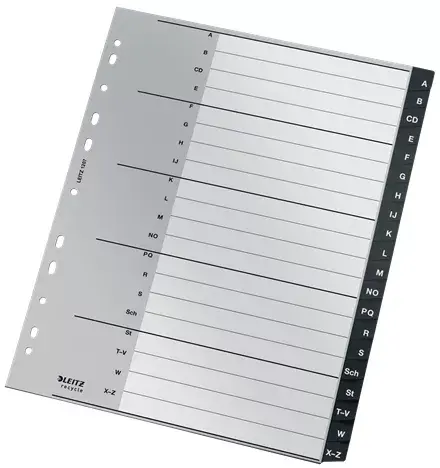 Blank tab index Leitz 12070000 Photo 2
