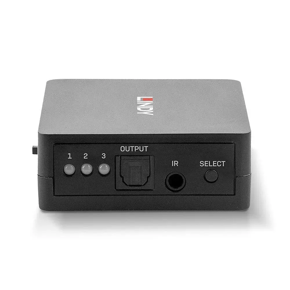 Lindy 3-Port TosLink Optical Audio Switch Photo 3