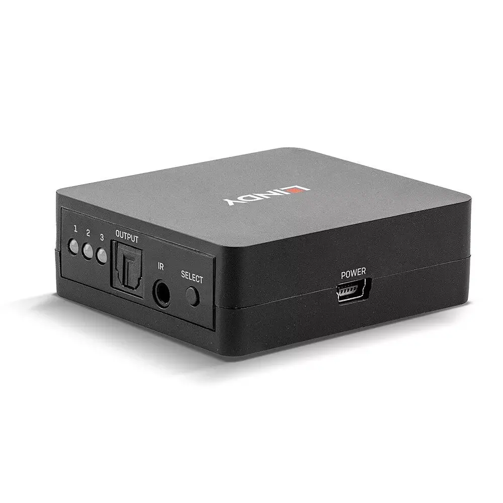 Lindy 3-Port TosLink Optical Audio Switch Photo 5