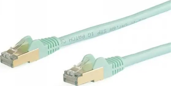 StarTech.com Cat6a Ethernet kabelis 5m STP RJ45 akva Photo 10